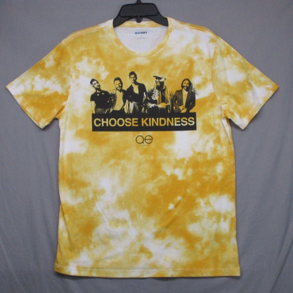 Old Navy Queer Eye Graphic Print T-Shirt Yellow Women Size | M